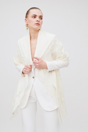 Stola pizzo bianca - Daphne - Noleggio Drexcode - 2