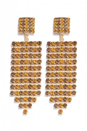 Orecchini pendenti bronzo - Marina Fossati - Noleggio Drexcode - 1