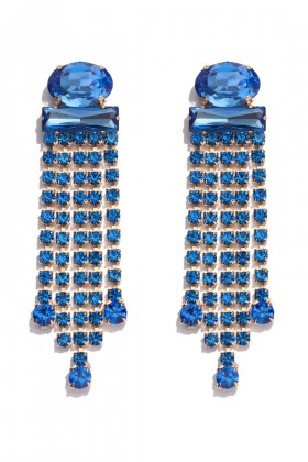Orecchini pendenti blu - Marina Fossati - Noleggio Drexcode - 1