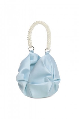 Borsa azzurra con perle - 0711 Tbilisi - Vendita Drexcode - 2