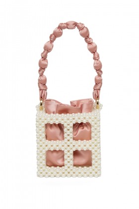 Borsa rosa con perle - 0711 Tbilisi - Vendita Drexcode - 2