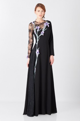 Abito lungo in pizzo con ricamo - Nina Ricci - Noleggio Drexcode - 1