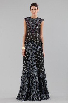 Gonna e top con fantasia broccata  - Erdem - Noleggio Drexcode - 2