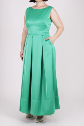 Abito lungo verde - Kathy Heyndels - Noleggio Drexcode - 1