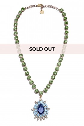 Collana verde e blu - Marina Fossati - Vendita Drexcode - 1