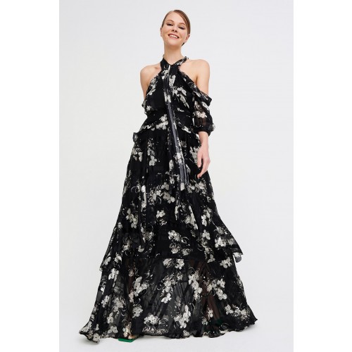 Noleggio Abbigliamento Firmato - Gonna e top con fantasia floreale - Erdem - Drexcode -5