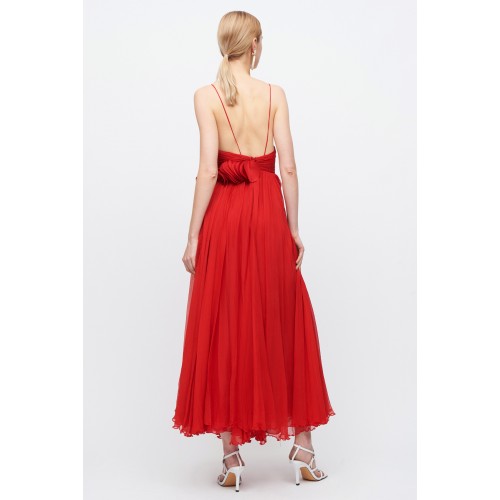 Noleggio Abbigliamento Firmato - Abito con maxi spacco e applicazione laterale - Iris Serban - Drexcode -10