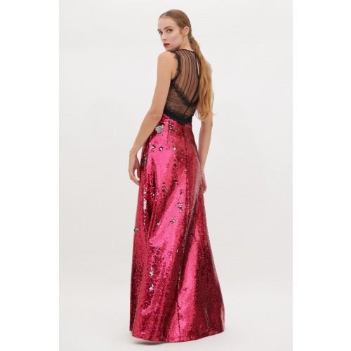 Noleggio Abbigliamento Firmato - Abito con paillettes cangianti - Genny - Drexcode -5