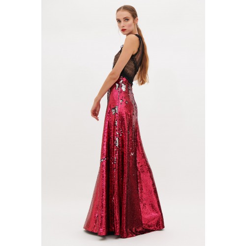 Noleggio Abbigliamento Firmato - Abito con paillettes cangianti - Genny - Drexcode -4