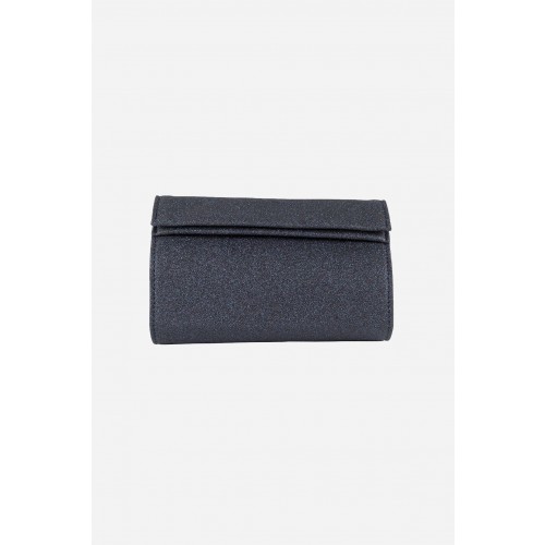 Noleggio Abbigliamento Firmato - Clutch glitter blu - Anna Cecere - Drexcode -1