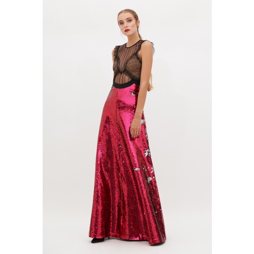 Noleggio Abbigliamento Firmato - Abito con paillettes cangianti - Genny - Drexcode -1