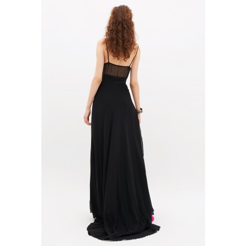 Noleggio Abbigliamento Firmato - Abito lungo con inserti e applicazioni - Jessica Choay - Drexcode -3