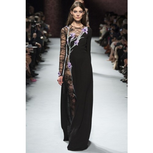Noleggio Abbigliamento Firmato - Abito lungo in pizzo con ricamo - Nina Ricci - Drexcode -1