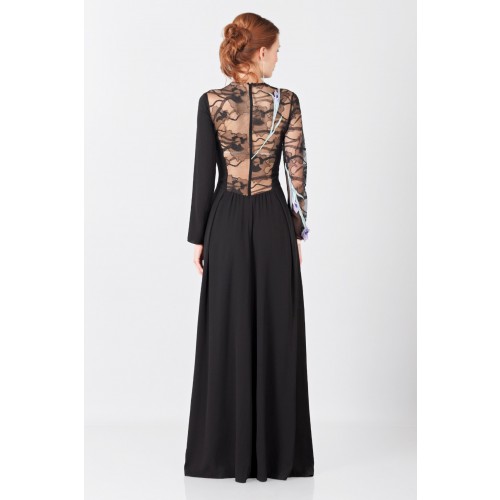 Noleggio Abbigliamento Firmato - Abito lungo in pizzo con ricamo - Nina Ricci - Drexcode -7