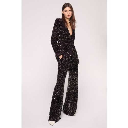 Noleggio Abbigliamento Firmato - Completo in velluto e glitter - Badgley Mischka - Drexcode -1