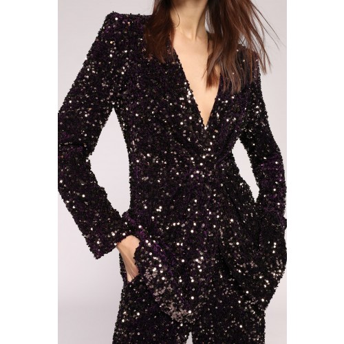 Noleggio Abbigliamento Firmato - Completo in velluto e glitter - Badgley Mischka - Drexcode -3