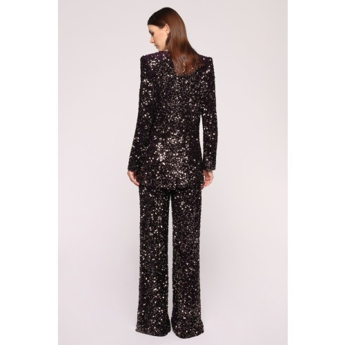 Noleggio Abbigliamento Firmato - Completo in velluto e glitter - Badgley Mischka - Drexcode -4