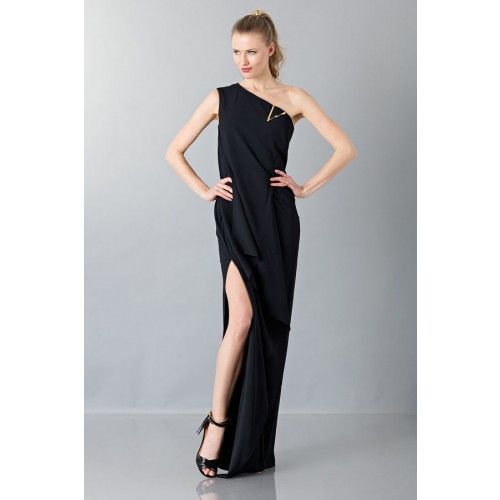 Noleggio Abbigliamento Firmato - Vestito lungo monospalla nero - Vionnet - Drexcode -5