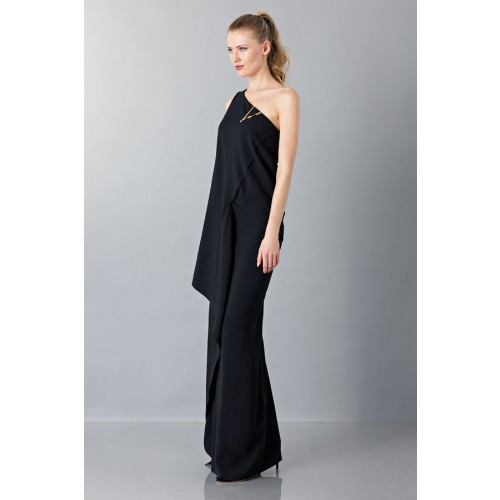 Noleggio Abbigliamento Firmato - Vestito lungo monospalla nero - Vionnet - Drexcode -3