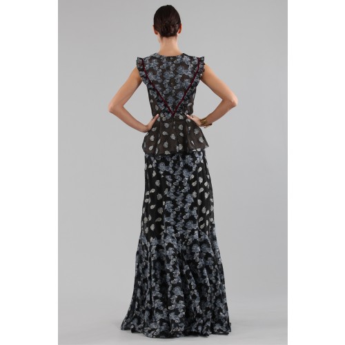 Noleggio Abbigliamento Firmato - Gonna e top con fantasia broccata - Erdem - Drexcode -16