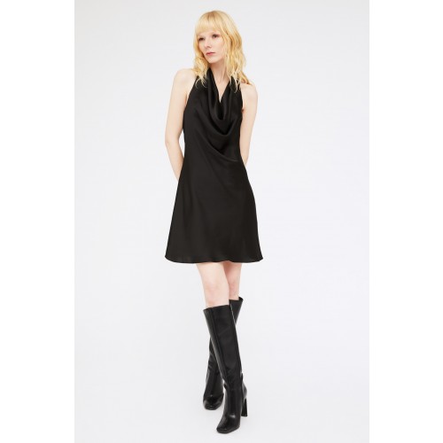 Noleggio Abbigliamento Firmato - Miniabito nero - Halston - Drexcode -1