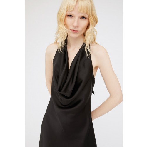 Noleggio Abbigliamento Firmato - Miniabito nero - Halston - Drexcode -3