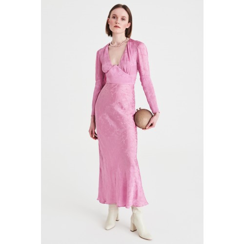 Noleggio Abbigliamento Firmato - Abito stile impero in jacquard di seta - Nervi - Drexcode -2