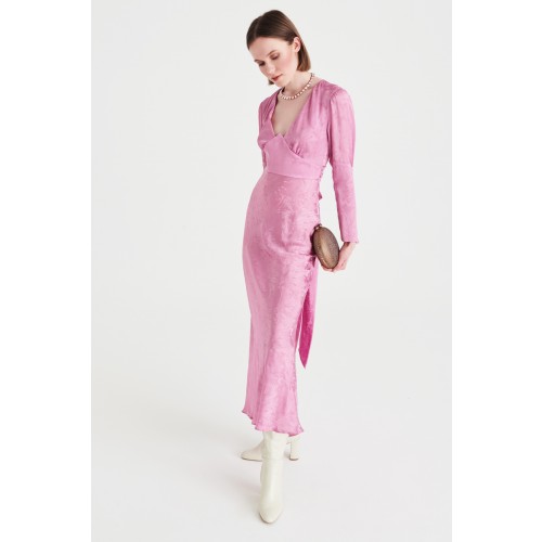 Noleggio Abbigliamento Firmato - Abito stile impero in jacquard di seta - Nervi - Drexcode -1