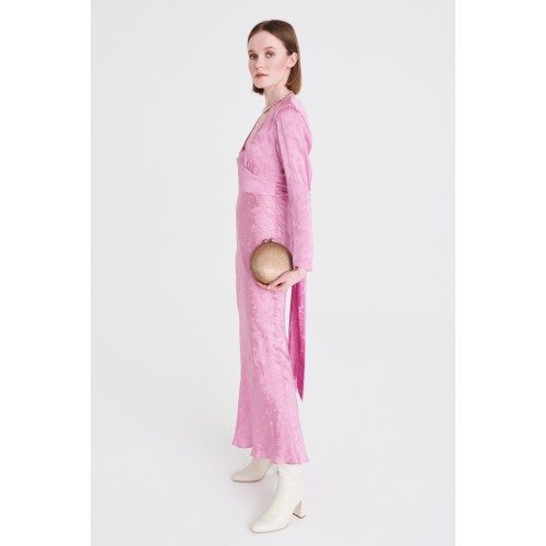 Noleggio Abbigliamento Firmato - Abito stile impero in jacquard di seta - Nervi - Drexcode -3