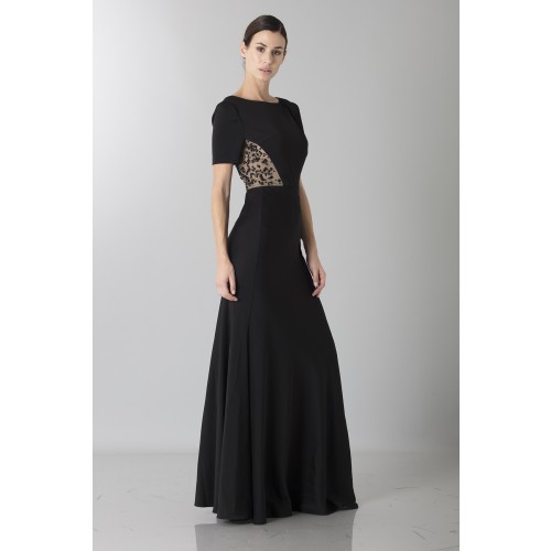 Noleggio Abbigliamento Firmato - Abito manica corta con pizzo laterale - Ports 1961 - Drexcode -2