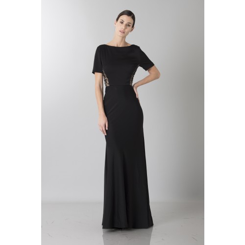 Vendita Abbigliamento Usato FIrmato - Abito manica corta con pizzo laterale - Ports 1961 - Drexcode -3