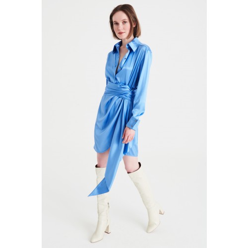 Noleggio Abbigliamento Firmato - Abito camicia in seta stretch - Redemption - Drexcode -4