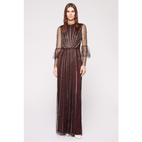 Noleggio Abbigliamento Firmato - Abito lungo con applicazioni - Temperley London - Drexcode -1